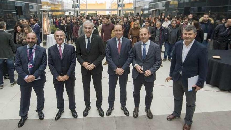 El grupo tecnológico Oesía inaugura en Marineda su nueva sede en A Coruña