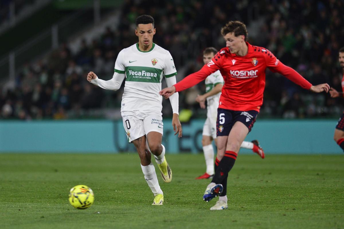 Elche CF - Osasuna: las imágenes del partido