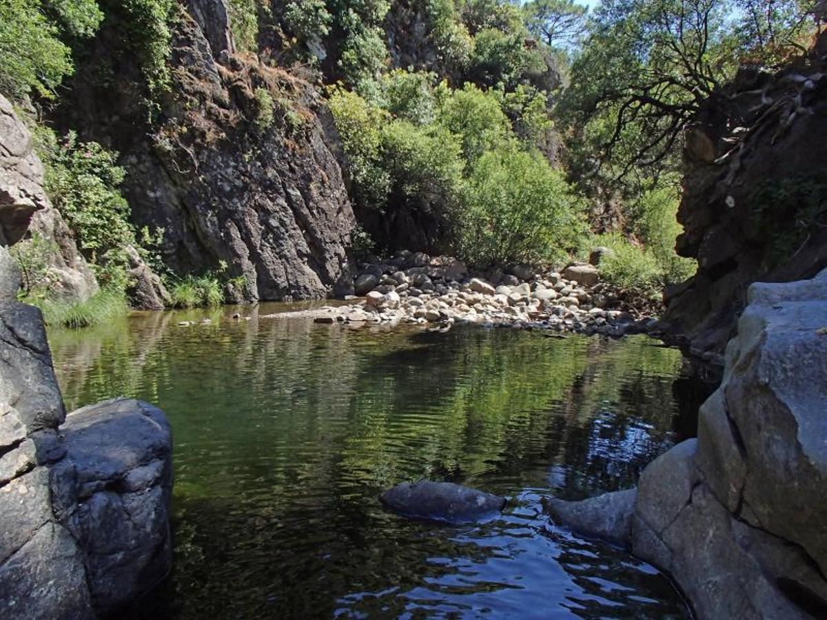 Pozas del Padrón, en Estepona.