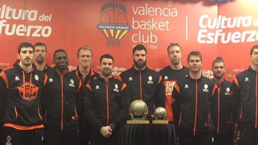 El Valencia Basket presentó la quinta edición del Trofeo al Esfuerzo.