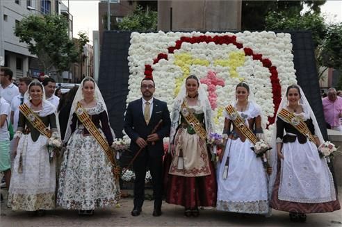 Ofrenda de flores a Sant Pasqual en Vila-real