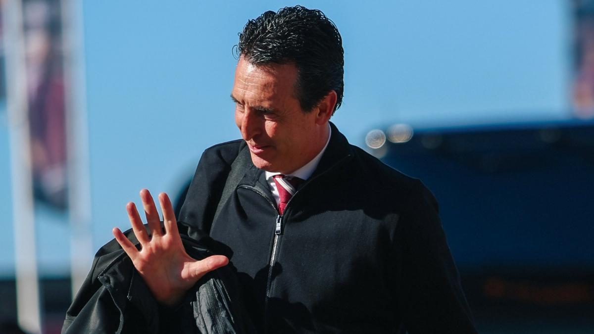 Unai Emery, en su llegada a Villa Park