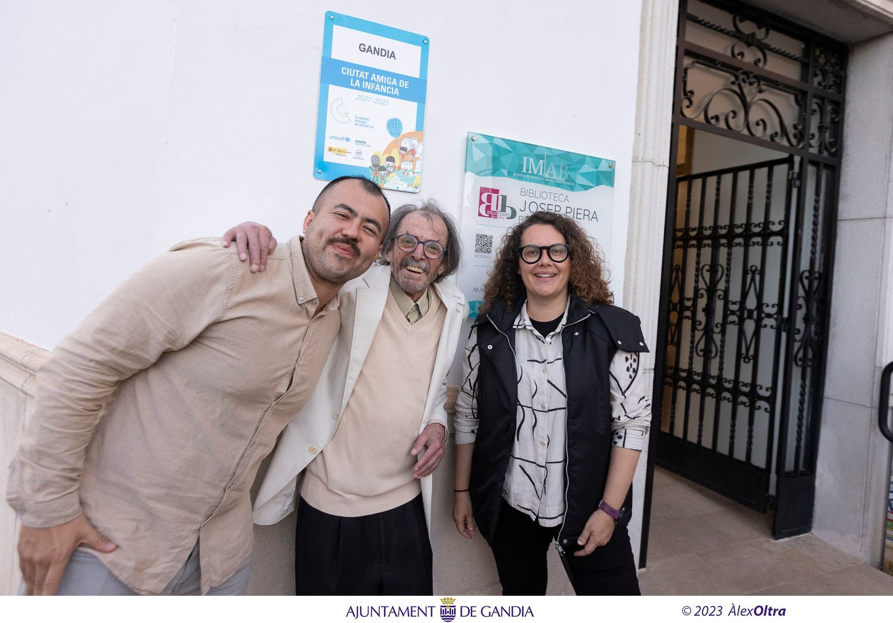 Homenatge a Josep Piera a la biblioteca de Beniopa