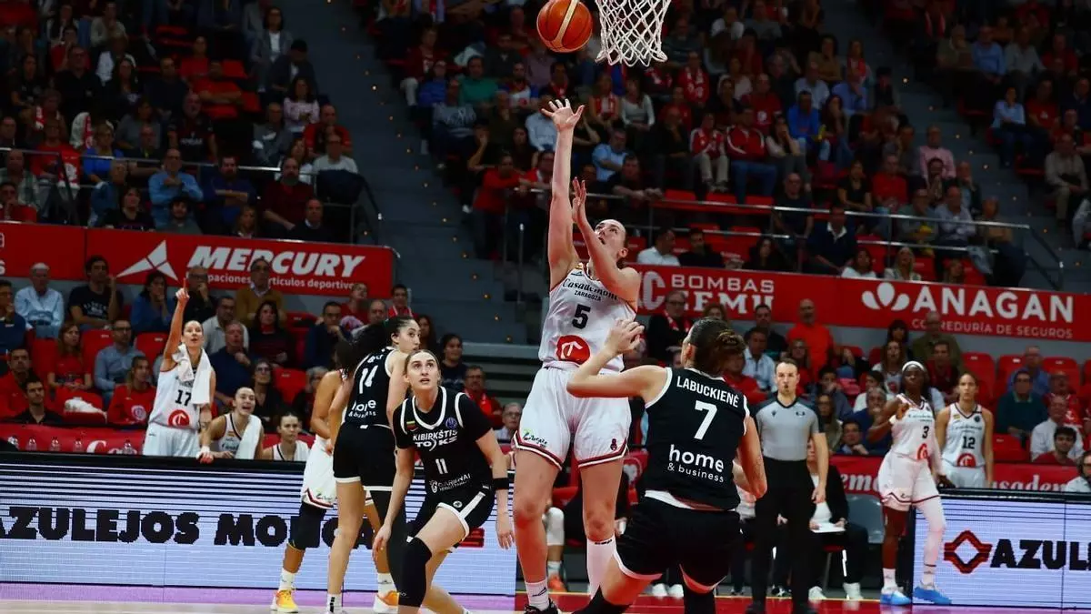El león ruge más fuerte: La crónica del Casademont Zaragoza - Kibirkstis