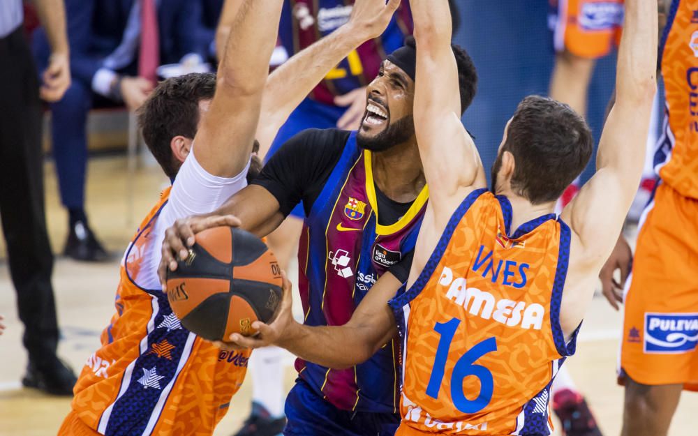 La victoria del Valencia Basket sobre el Barça