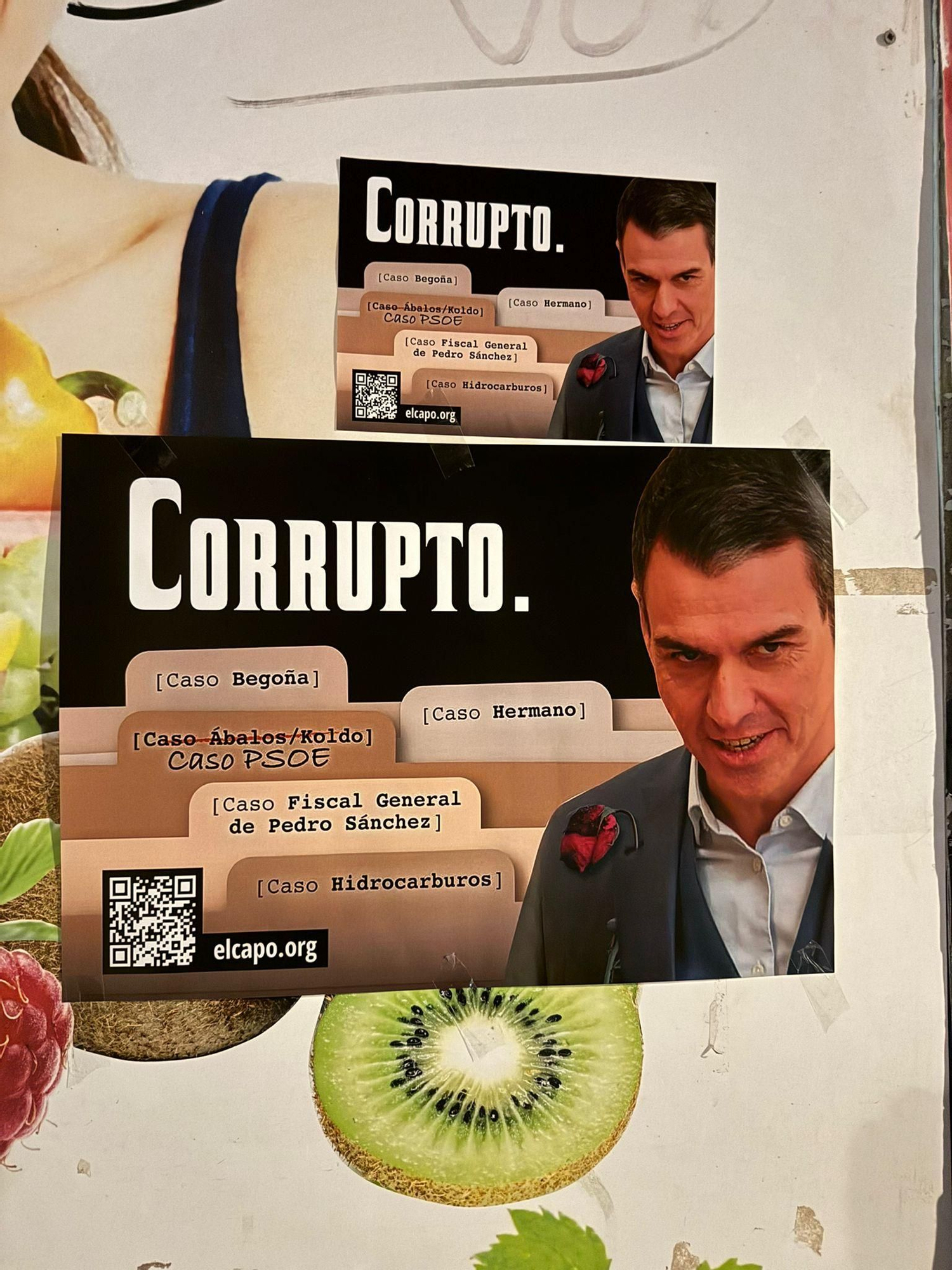 Galería de fotos: Castellón amanece plagada de pancartas en las que se señala a Pedro Sánchez como "corrupto"