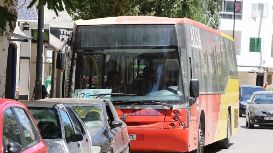 Un autobús en Vila.
