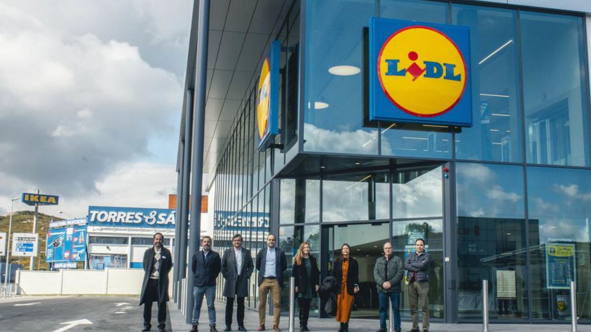Lidl reabre hoy su supermercado en A Grela | LA OPINIÓN