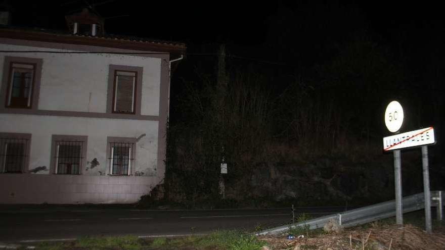 La casa en la que estaba instalado el laboratorio.