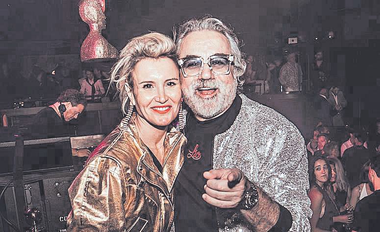 Ana Castillo y Julio Brun.