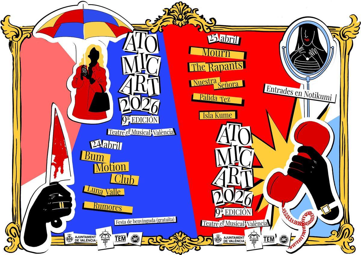 Cartel del Atomic Art del 2026.
