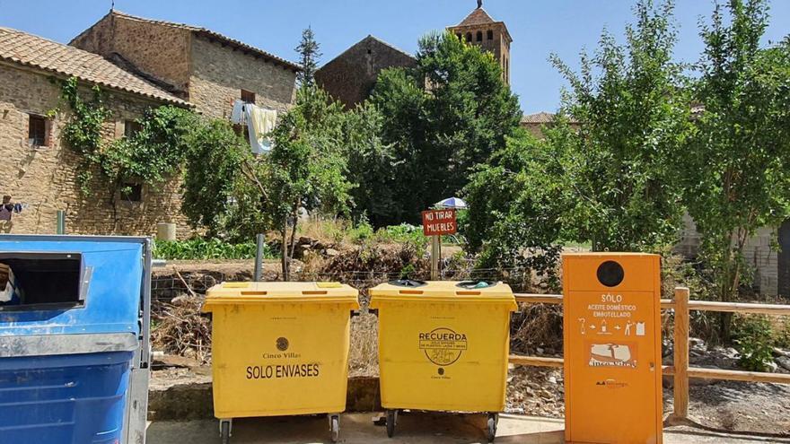 Los contenedores deben usarse correctamente para que la labor de todos de reciclar no se estropee. | COMARCA CINCO VILLAS