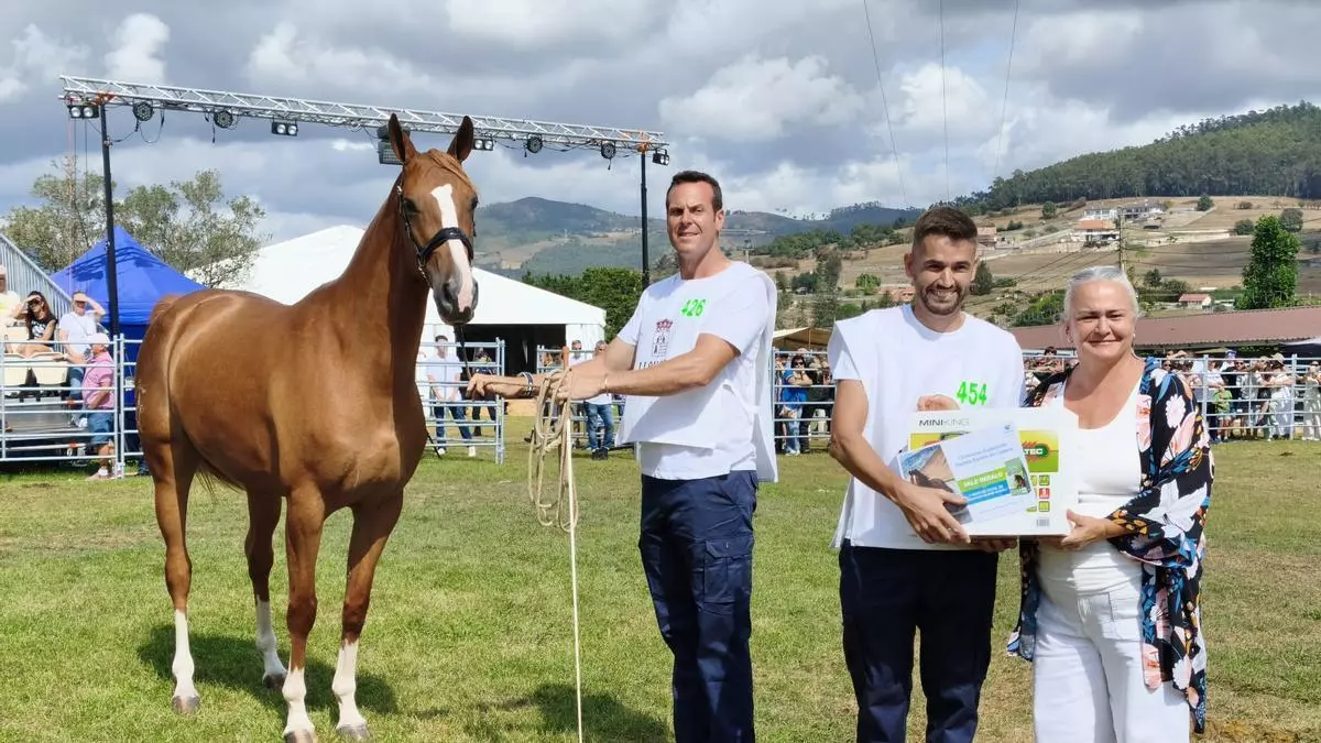 El I Concurso de Ganado Equino de Llanera "nace con vocación de permanencia en el futuro", destaca la alcaldesa Eva María Pérez