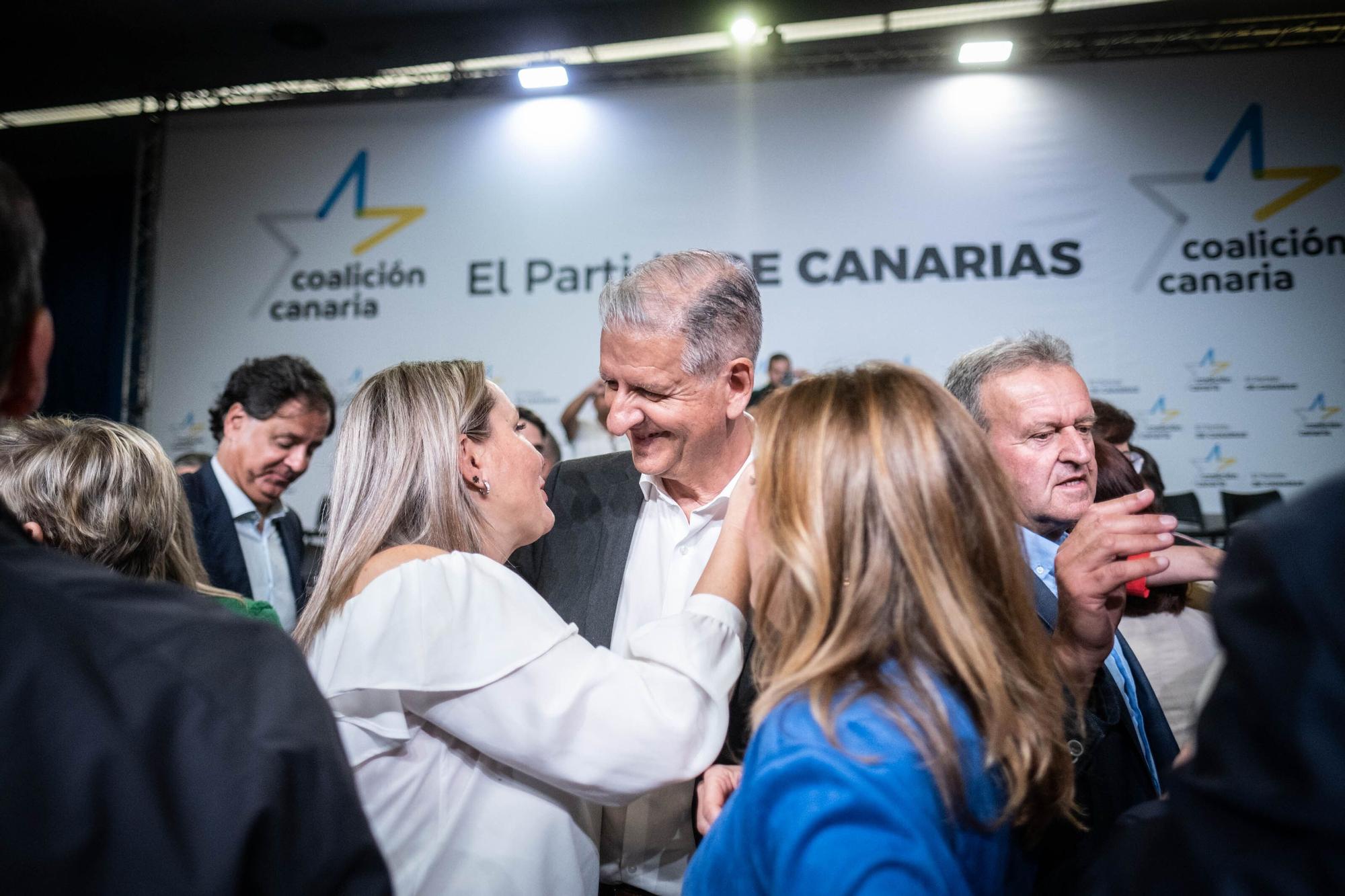 Candidaturas de Coalición Canaria en Tenerife.