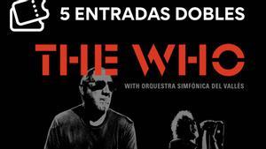 Sorteo 5 entradas dobles para el concierto de The Who en Barcelona