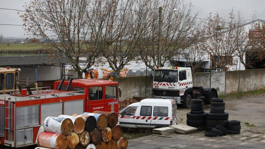 Las obras del nuevo parque de bomberos de la Diputación de Zamora estarán rematadas en febrero