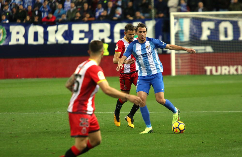 Les millors imatges del Màlaga - Girona (0-0)