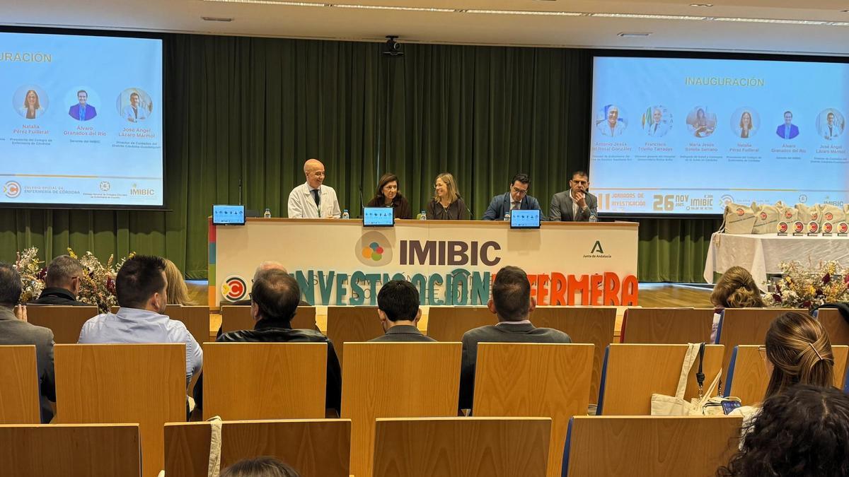 Inauguración de las 3ª Jornadas Nacionales de Investigación del Colegio de Enfermería de Córdoba.