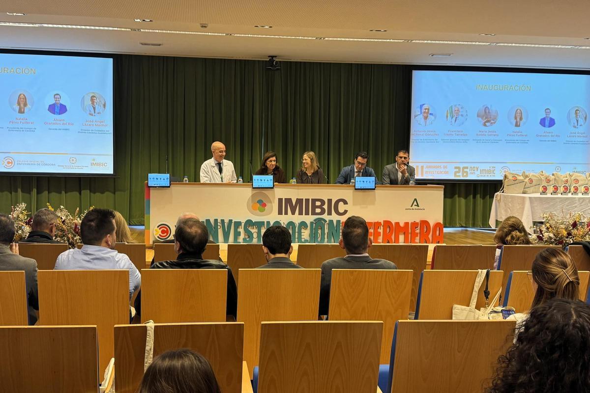 Inauguración de las 3ª Jornadas Nacionales de Investigación del Colegio de Enfermería de Córdoba.