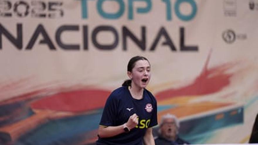 Celia Valpuesta, campeona del Top 10 nacional y líder española