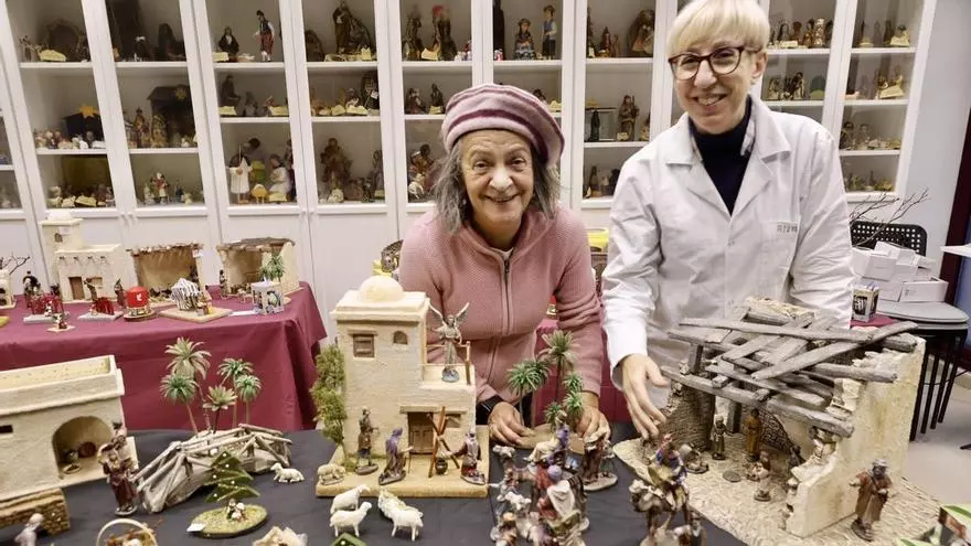 Jornada de puertas abiertas de la Asociación Belenista de Gijón