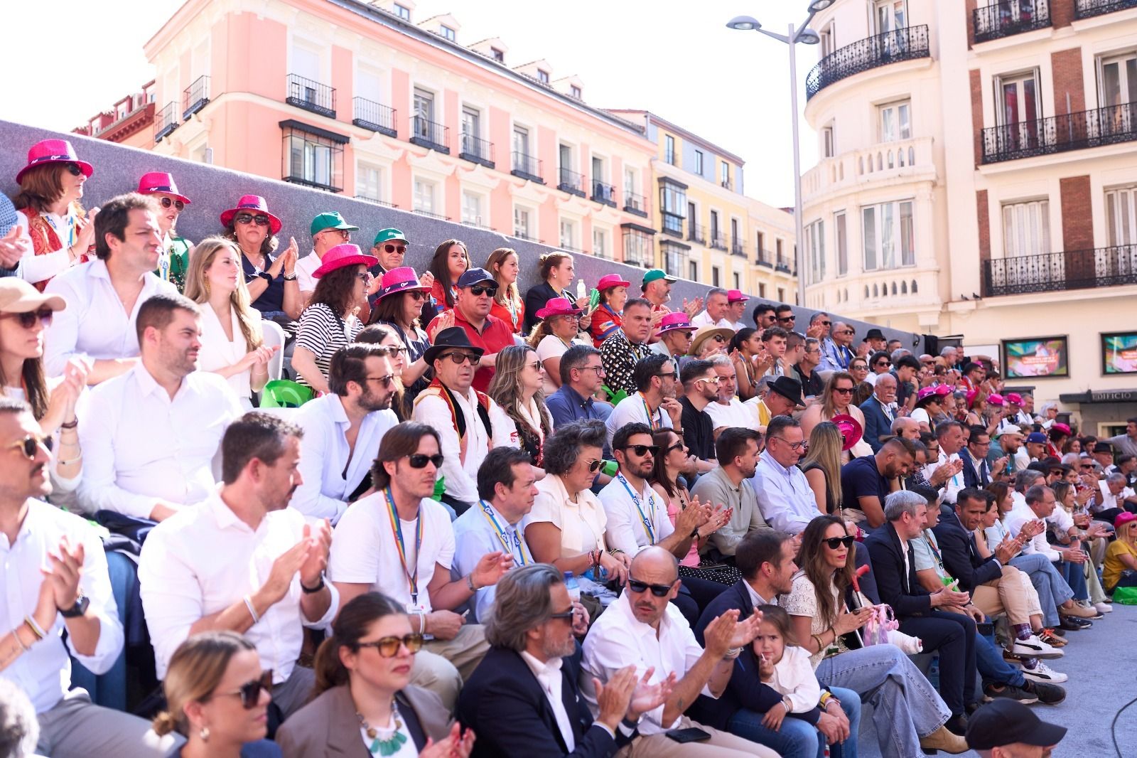 Luchada canaria histórica en Madrid