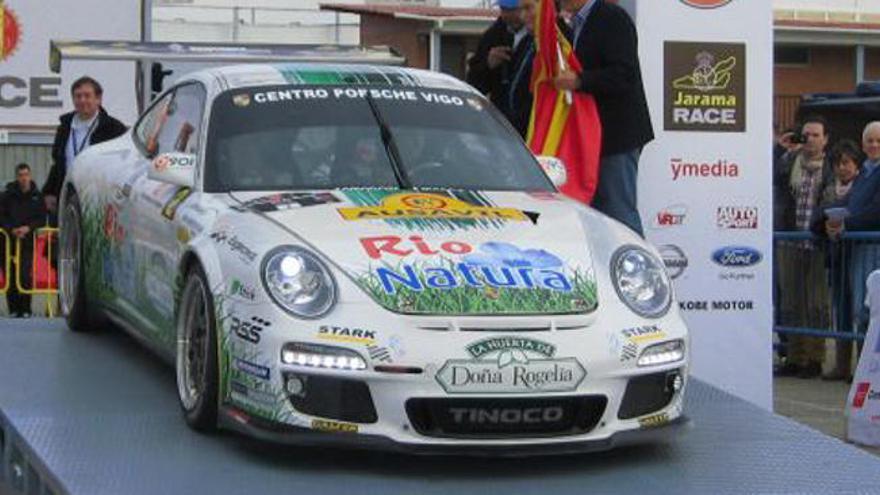 Vallejo y su Porsche 977 GT3 Cup