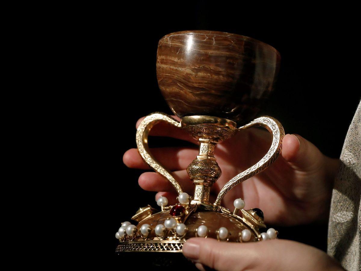 Santo Grial conservado en la Catedral de Valencia.