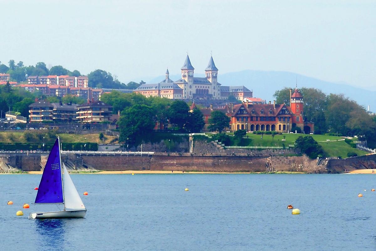 El Palacio de Miramar como parte del paisaje de San Sebastián
