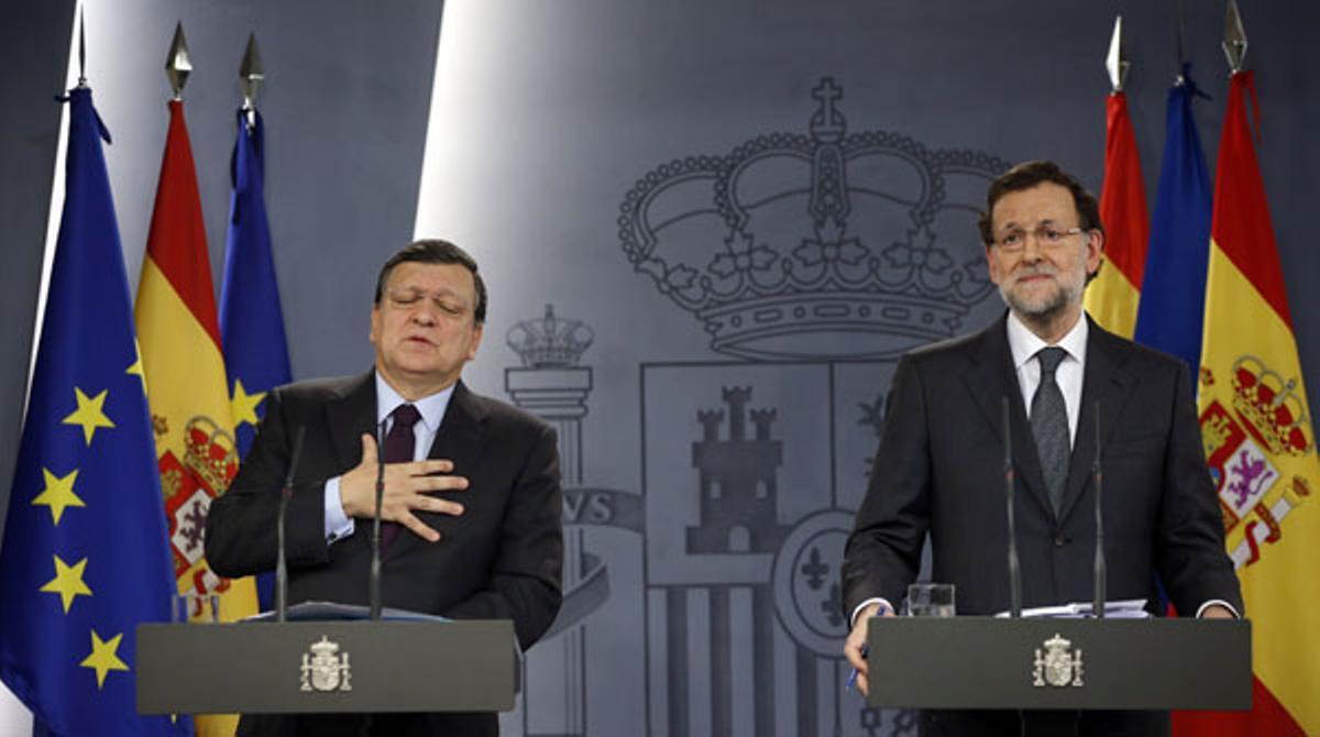 Barroso torna a incidir en la sortida de la UE d’una hipotètica Catalunya independent encara que adverteix que és un “assumpte intern” d’Espanya.