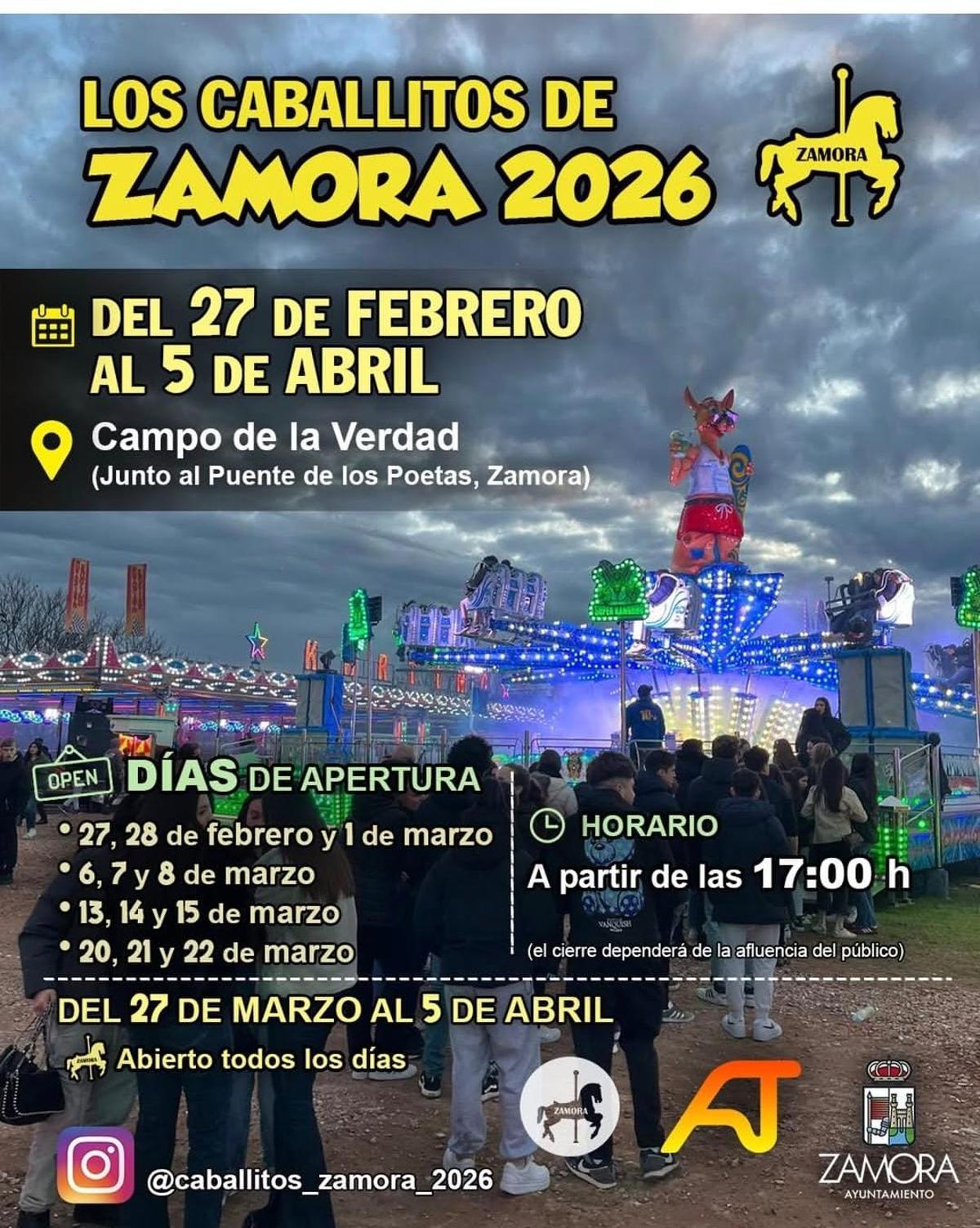 Cartel de los caballitos.