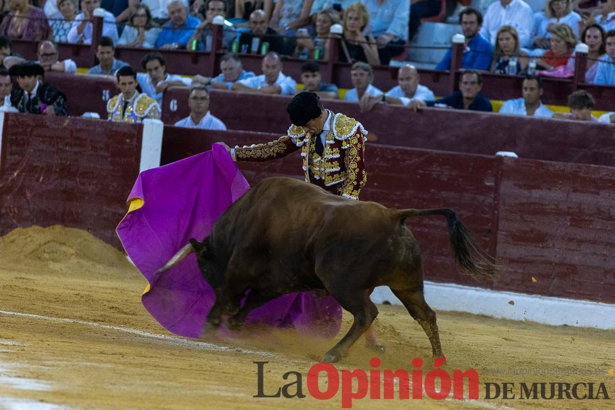 Segunda corrida de la Feria Taurina de Murcia (Castella, Manzanares y Talavante)