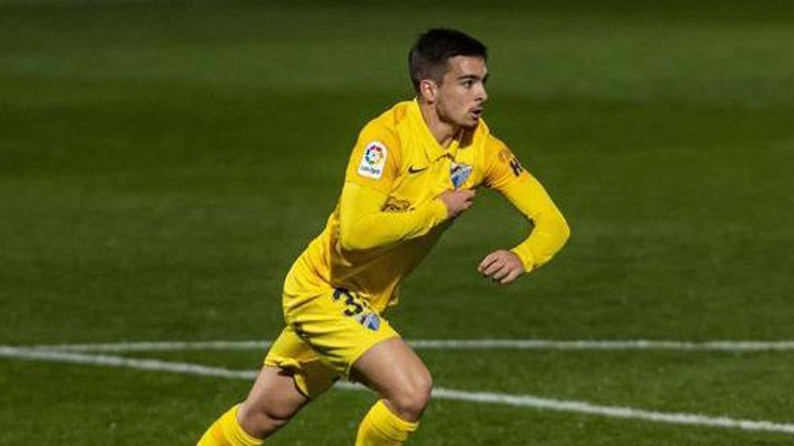 Ramón, durante un partido de esta temporada