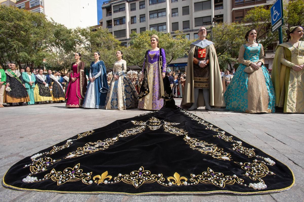 Homenaje al Rei en Jaume de la Germandat dels Cavallers de la Conquesta 2025.