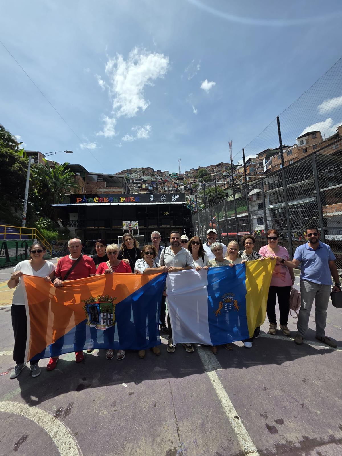 Ls vecinos de San Mateo disfrutando del país cafetero