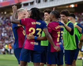 Resumen, goles y highlights del FC Barcelona 7 - 0 Valladolid de la jornada 4 de LaLiga EA Sports