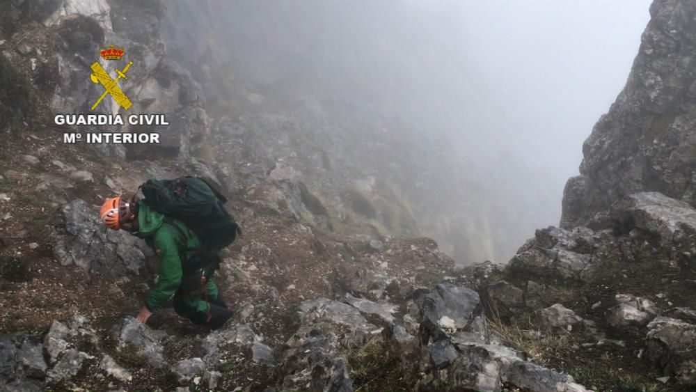 Rescate de tres montañeros zamoranos fallecidos en Picos de Europa