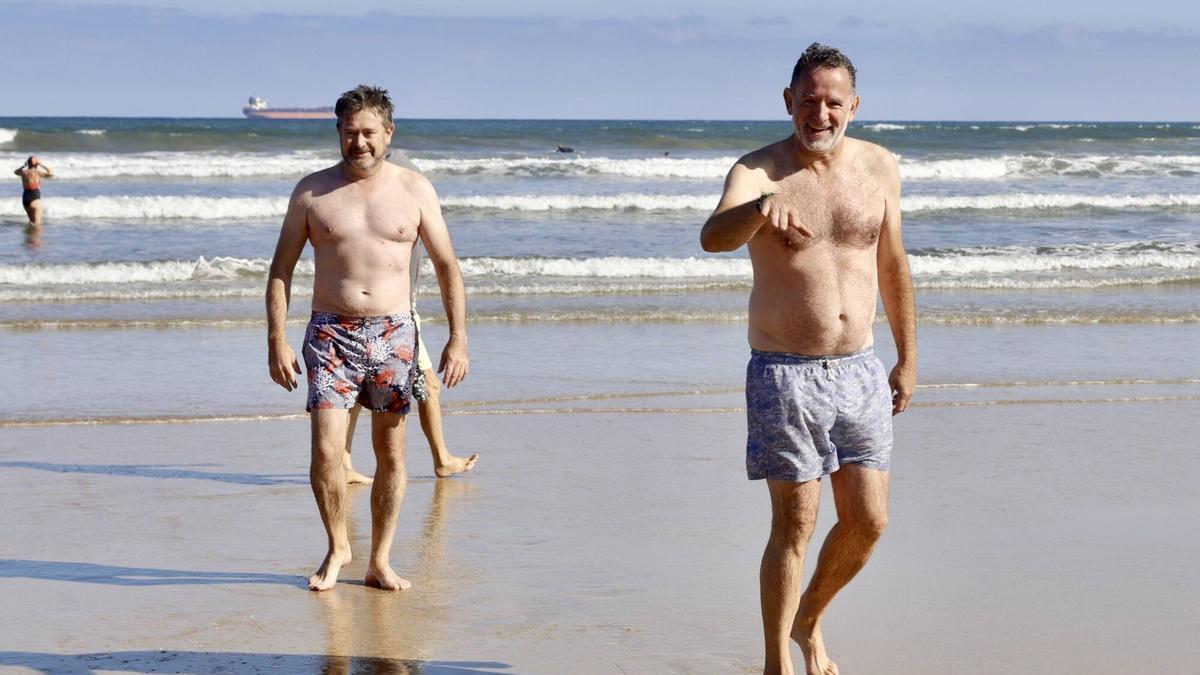 Playa de San Lorenzo.