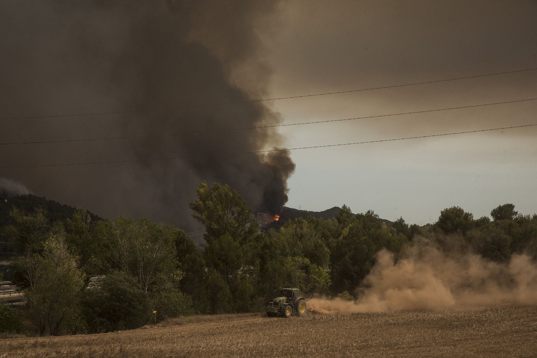 Incendi al Pont de Vilomara