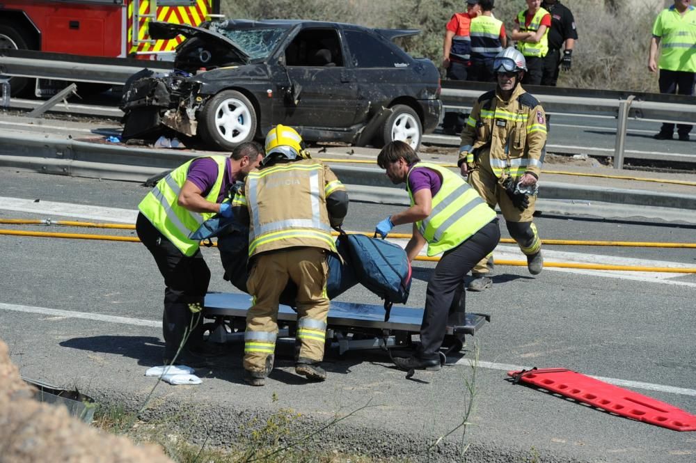 Las imágenes del accidente