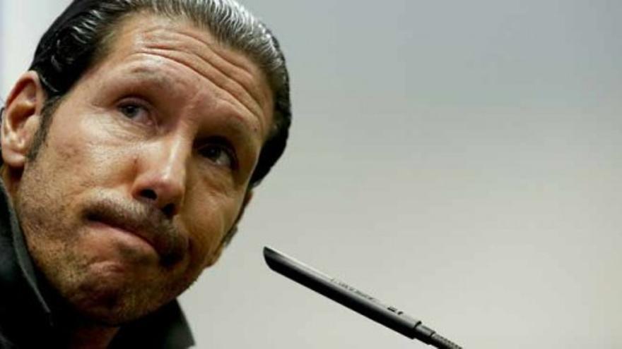 Simeone: "Espero un rival duro y parecido a nosotros"