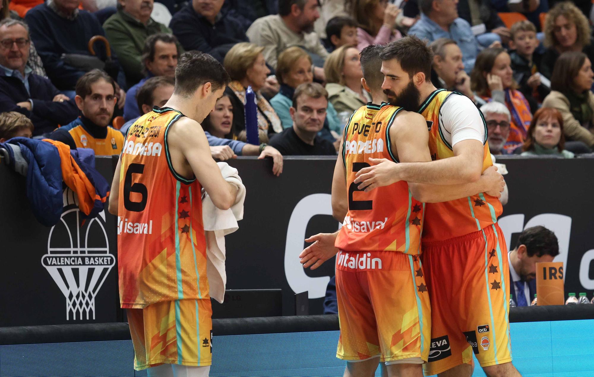 Las mejores imágenes del Valencia Basket - Girona Basketball