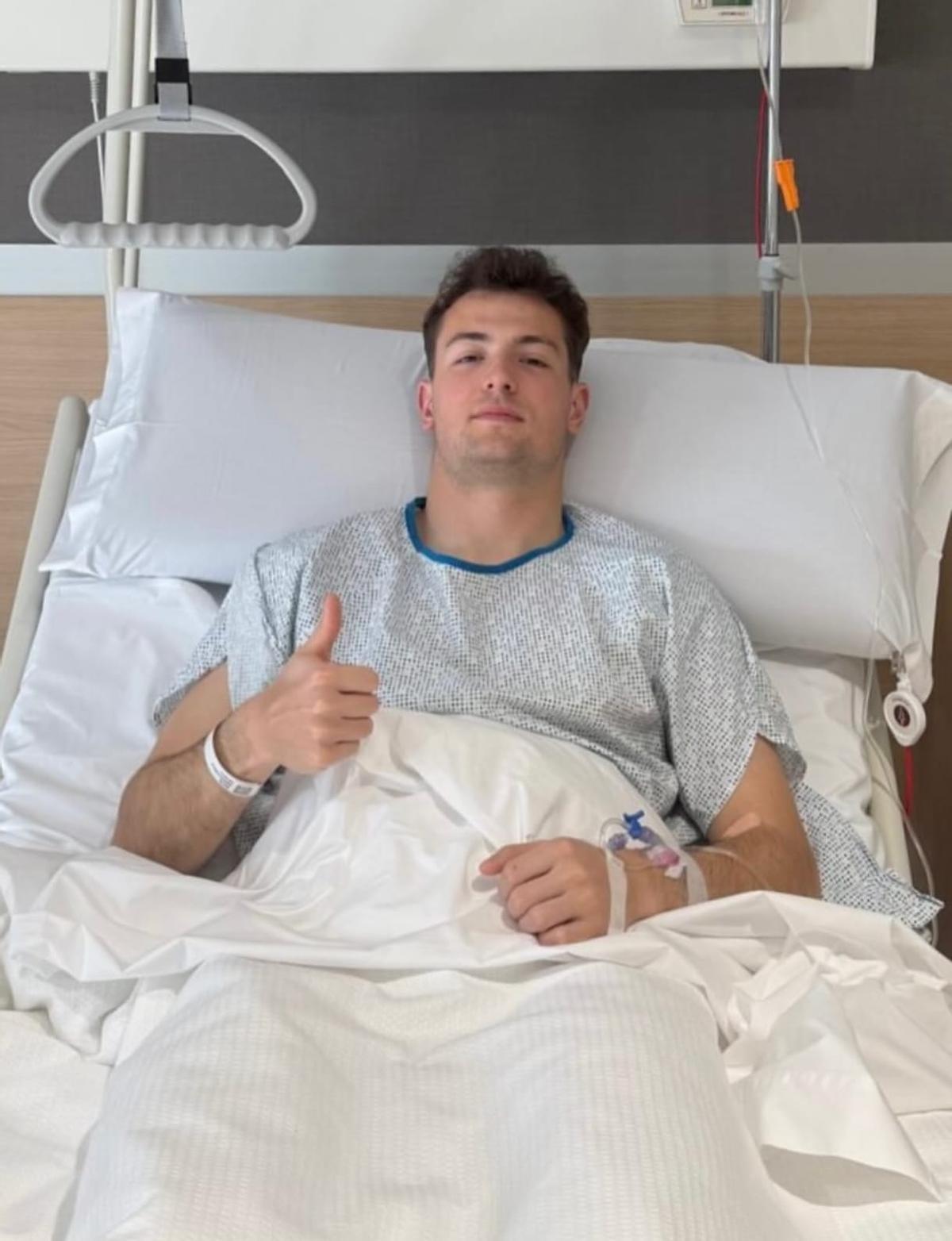 Julen Agirrezabala, operado con éxito