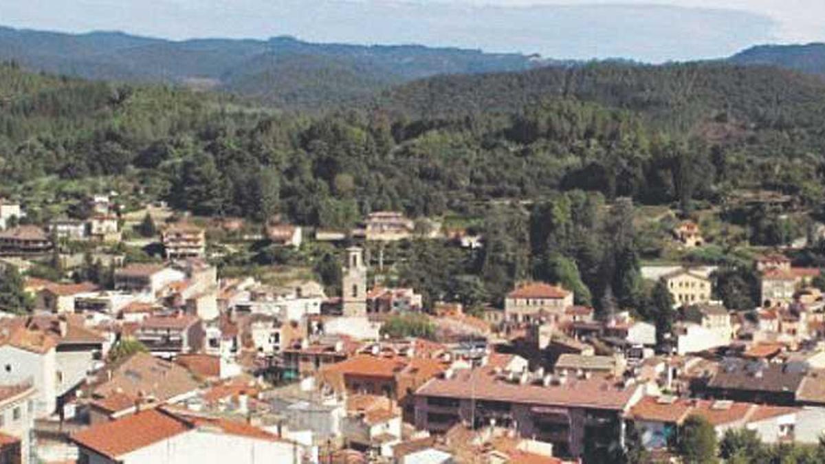 Pla general del municipi d’Arbúcies, en una imatge d’arxiu.
