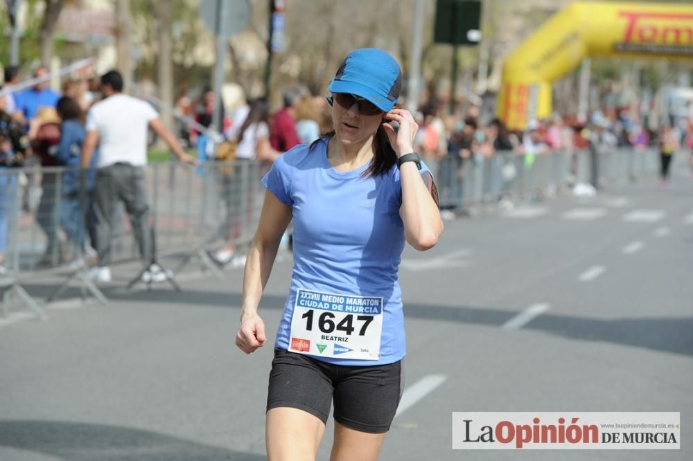 Media Maratón de Murcia: llegada (1ª parte)