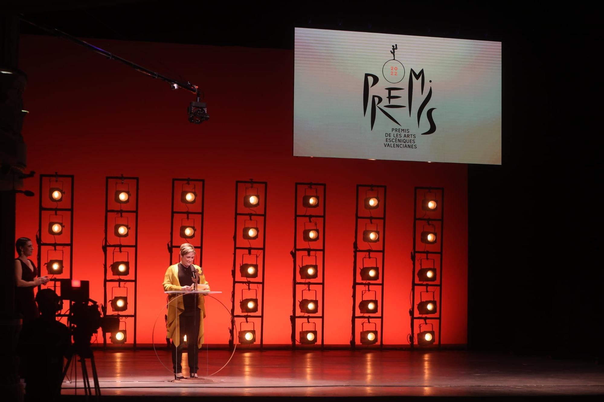 Así fue la gala de los V Premios de las Artes Escénicas Valencianas celebrada en el Teatro Principal