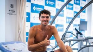 Andreas Christensen, en la primera revisión médica de la temporada.