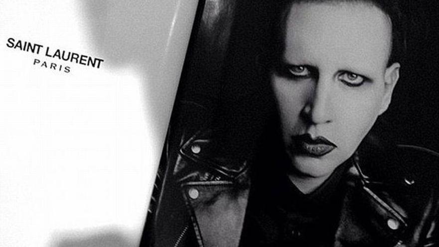 Marilyn Manson, nuevo chico Yves Saint Laurent