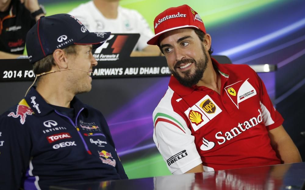 Red Bull Formula One driver Vettel of Germany ...