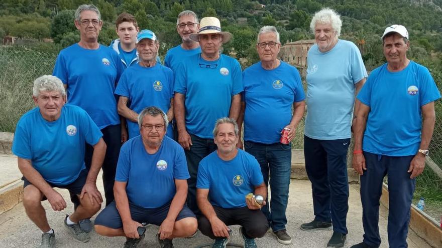 Petanca. Formación del Vila d’Andratx de Primera Masculina